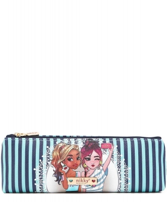 Nikky By Nicole Lee Slim Cosmetic Pouch NK21010 QUEENIES